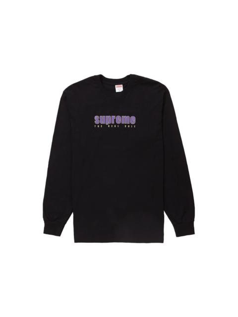 Supreme Supreme The Real Shit L/S Tee Black