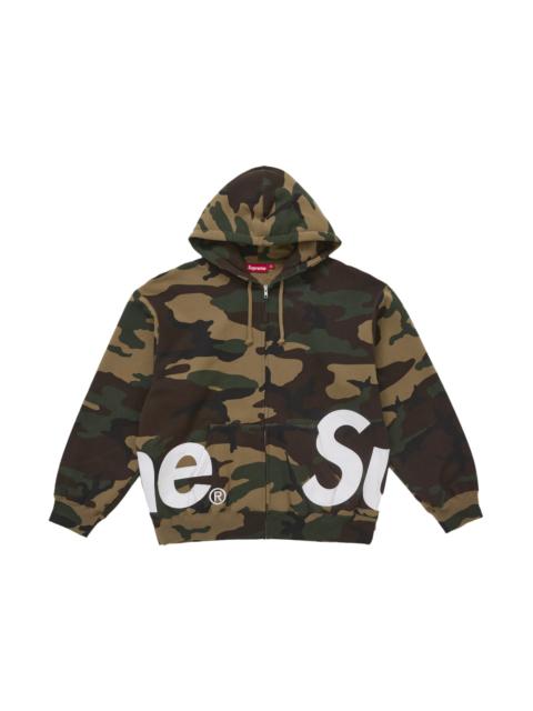 Supreme Supreme Collegiate Applique Zip Up Hooded Sweatshirt
