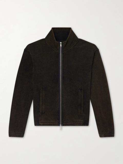 mfpen Covet Cotton-Jersey Zip-Up Sweatshirt