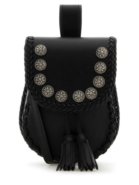 Prada Prada Women Black Leather Crossbody Bag