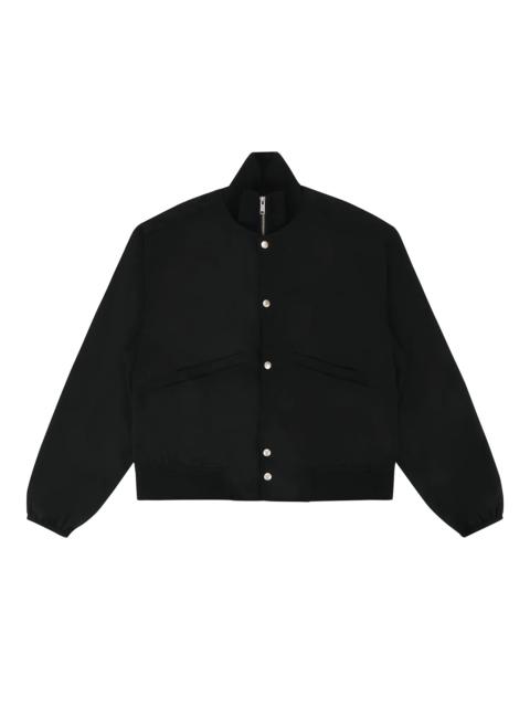 entire studios ZIP UP ANORAK BLACK NYLON