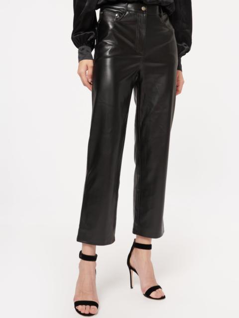 CAMI NYC HANIE VEGAN LEATHER PANT BLACK