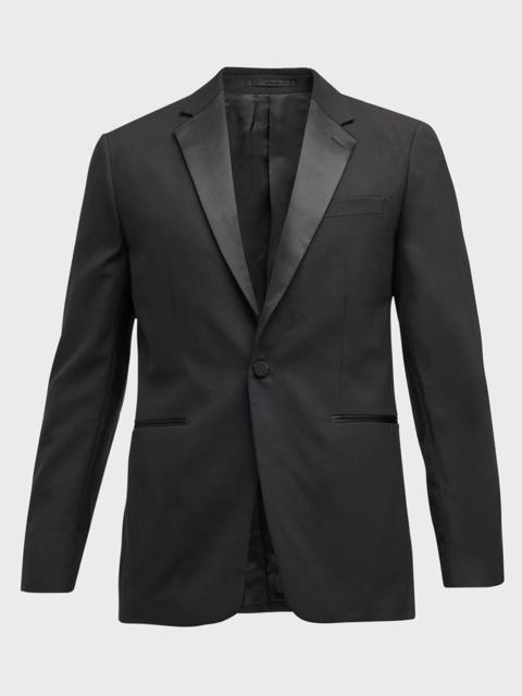 Theory Men's Notch Lapel Wool Tuxedo Jacket