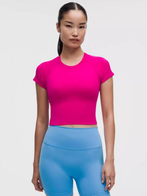 lululemon Swiftly Tech Cropped Short-Sleeve Shirt 2.0