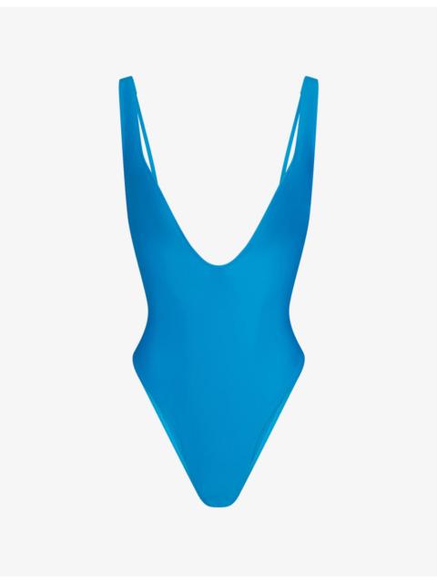 SKIMS Signature Swim Plunge One-Piece