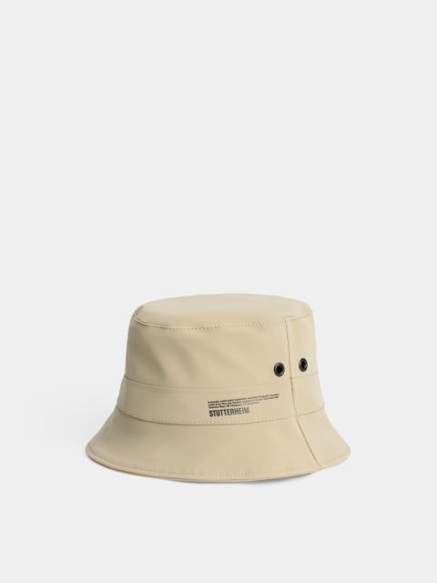 Stutterheim Beckholmen Matte Bucket Hat Potato