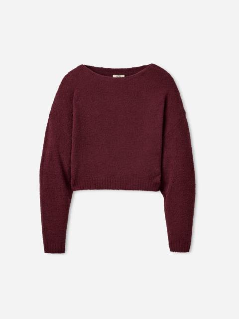 UGG ® Women's Novalie Slouchy Pullover Polyester Tops in Wild Grape