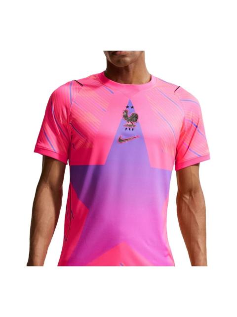 Nike Nike FFF 2026 Stadium Goalkeeper Replica Jersey 'Hyper Pink Sunset Pulse Bright Violet' IB5304-645