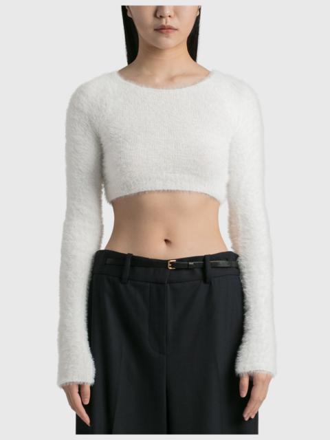 Ambush KNIT FUR TOP
