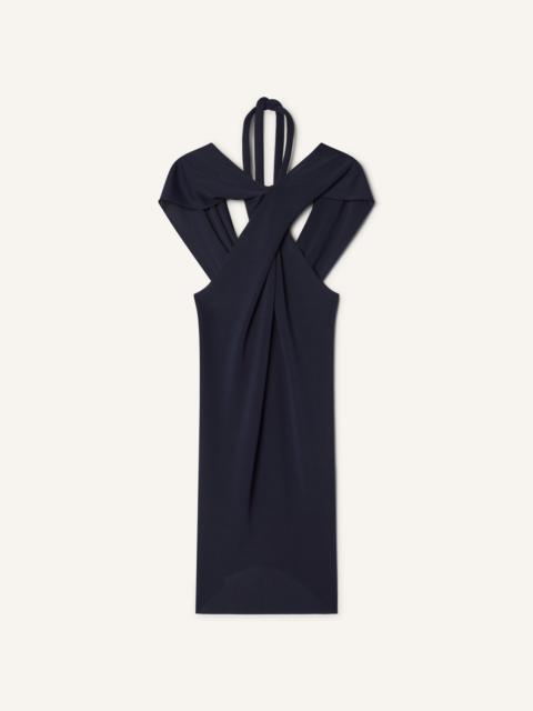 Lanvin TIE-NECK TOP IN VISCOSE