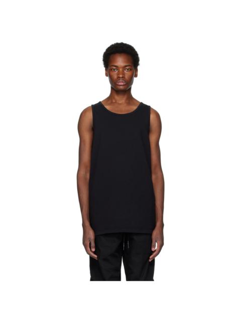 John Elliott Black Rugby Tank Top