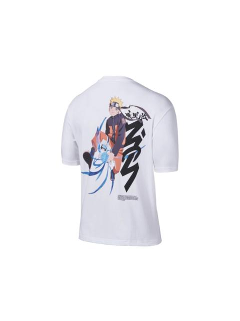 Jordan Jordan x Zion x Naruto Tee White