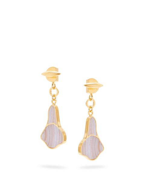 Loewe Calla earrings in semi precious stones