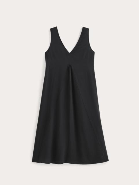EVERLANE THE V-NECK DRESS IN SOFTLUXE