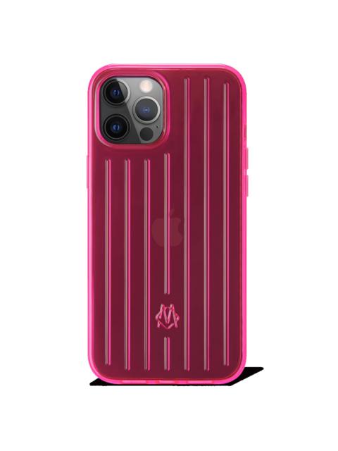RIMOWA iPhone Accessories Neon Pink Case for iPhone 12 Pro Max