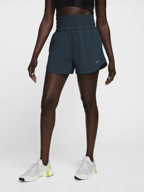 Nike One Women's Dri-FIT Ultra High-Waisted 3" Brief-Lined Shorts