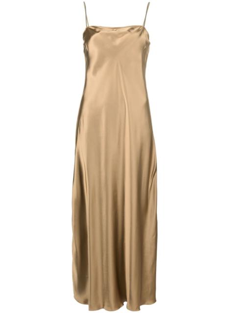 FABIANA FILIPPI satin slip midi dress