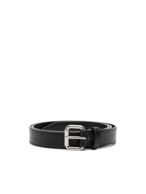 The Row Geo leather belt