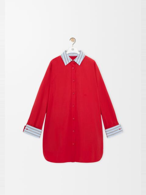Loewe Shirt dress in cotton