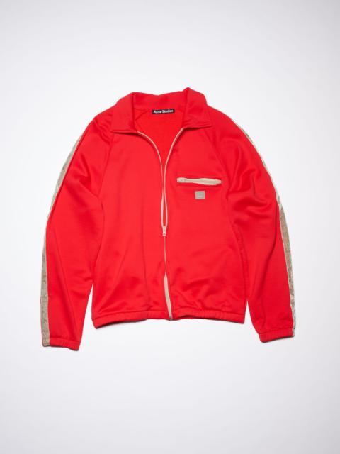 Acne Studios Zipper sweatshirt - Sharp red