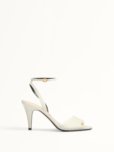 LADYCRUSH SANDAL IN KIDSKIN 85MM