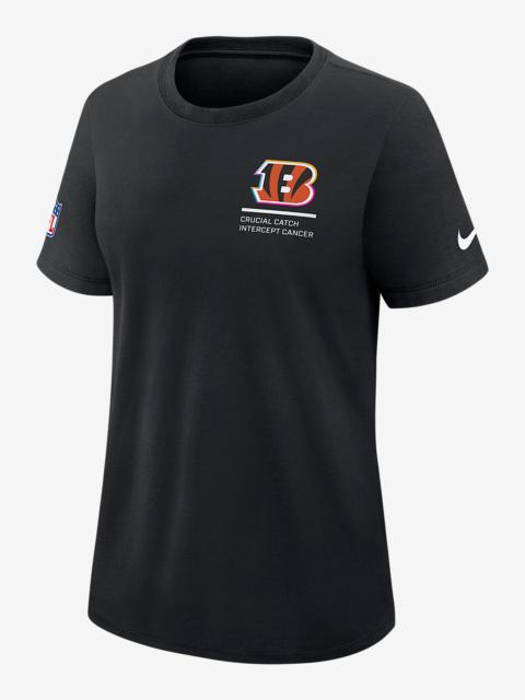 Nike Cincinnati Bengals Crucial Catch Women's Nike Dri-FIT NFL T-Shirt
