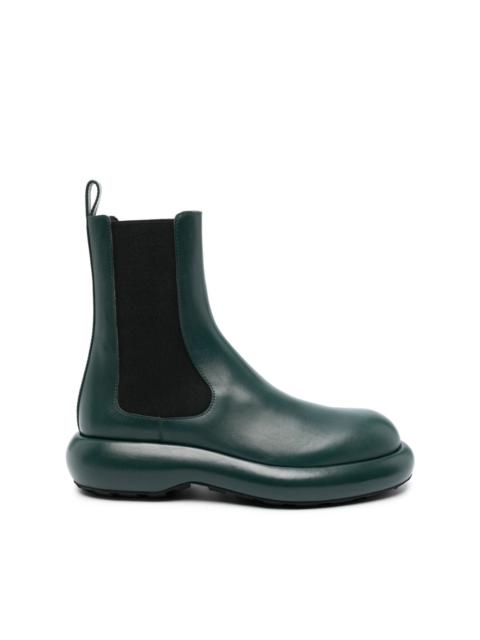 Jil Sander leather ankle boots