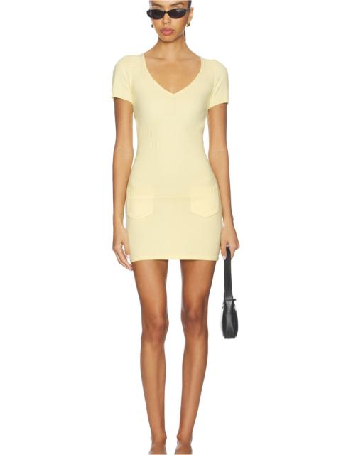 Frankies Bikinis Daphne Cloud Knit Mini Dress