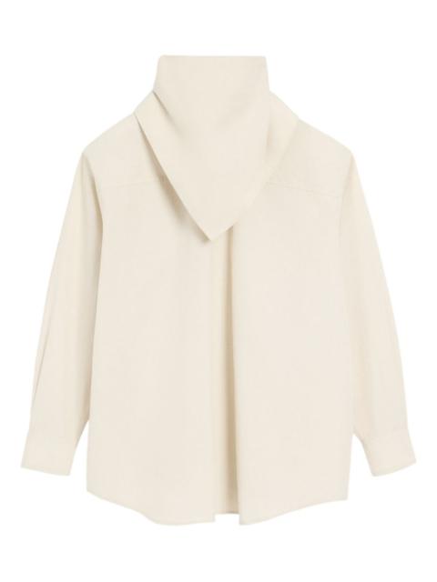 AMI Paris bandana-collar shirt