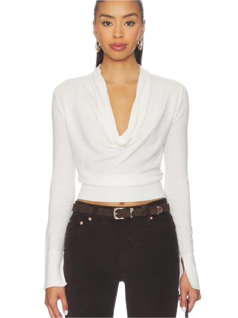 SIMKHAI Natia Cowl Neck Top