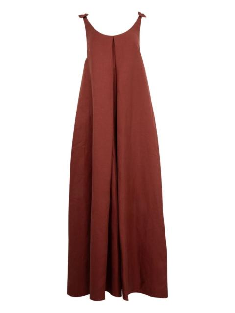 GABRIELA HEARST bow-embellishment maxi dress