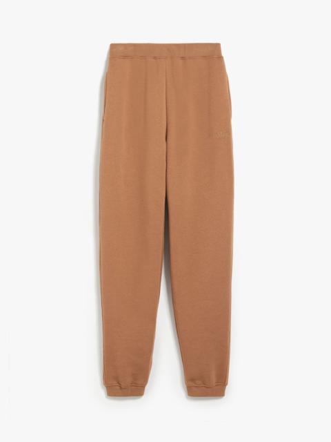 Cotton fleece trousers