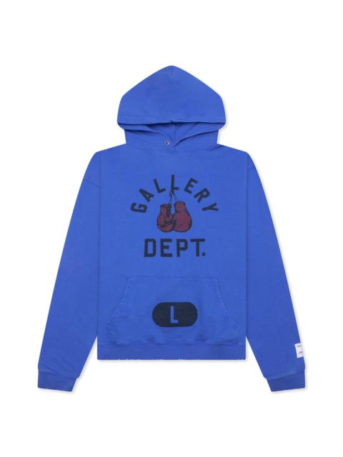 GALLERY DEPT. BOXING MERCH HOODIE - ROYAL