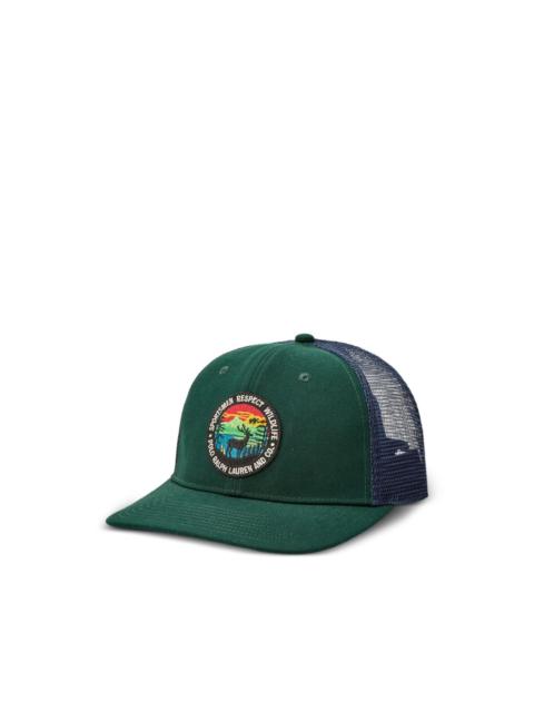 Polo Ralph Lauren logo-patch mesh-panel cap