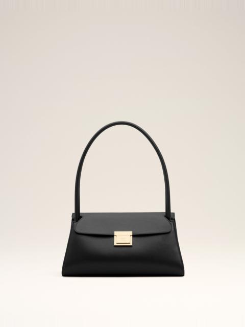 AMI Paris BLACK COW LEATHER SMALL MIMI BAG