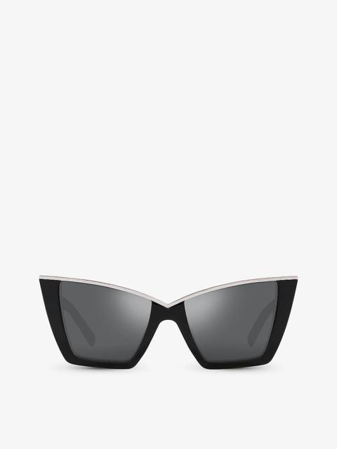 YS000435 cat-eye acetate sunglasses