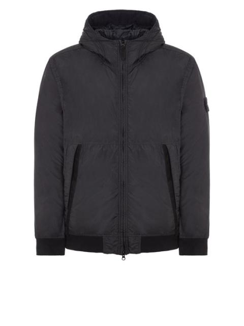 Stone Island 40823 GARMENT DYED CRINKLE REPS RECYCLED NYLON WITH PRIMALOFT®-TC BLACK