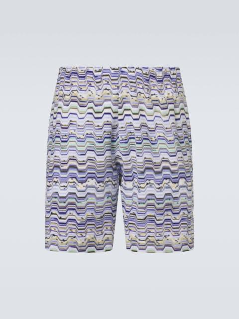 Missoni Zigzag cotton shorts
