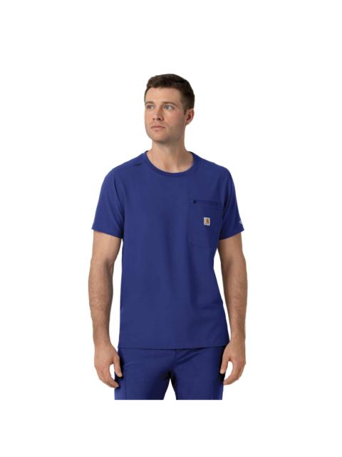 Carhartt Force Cross-Flex Crew Neck Scrub Top