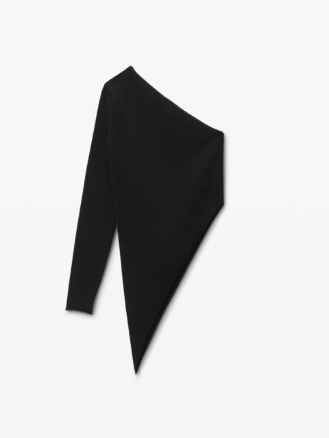 Alexander Wang asymmetric long-sleeve top