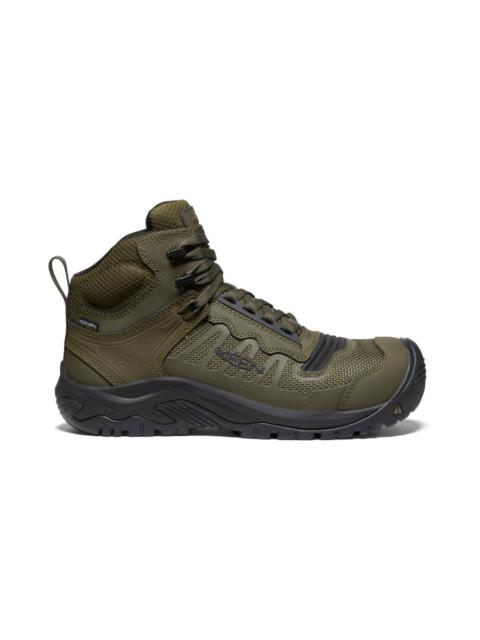 KEEN Men's Reno Mid Waterproof (Carbon Toe)