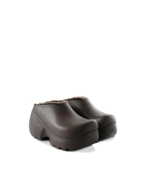 crocs platform mules