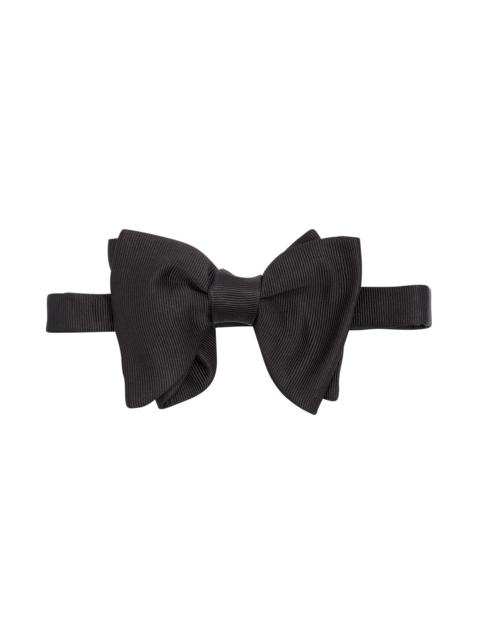 TOM FORD Men's Grosgrain Silk Pre-Tied Bow Tie - Black