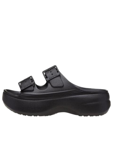 crocs (WMNS) Crocs Saturday Platform Sandal 'Black' 212880-001
