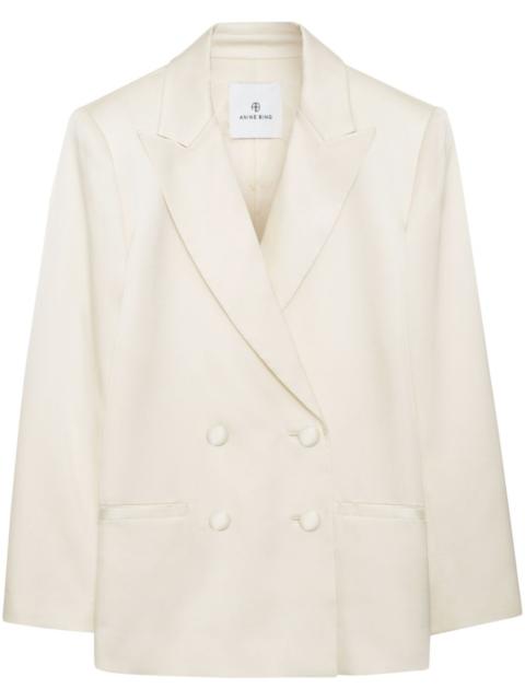 ANINE BING Donne silk blazer