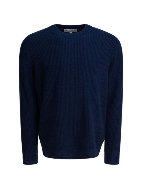 ALEX MILL ribbed crew-neck sweater