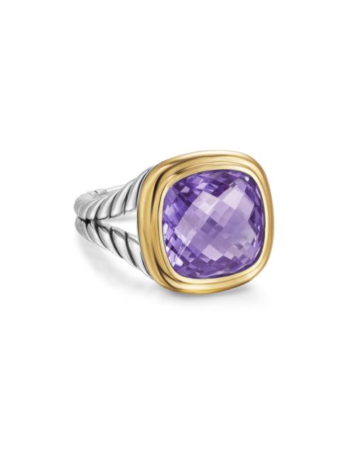 DAVID YURMAN Women's Albion Ring in Sterling Silver - Amethyst