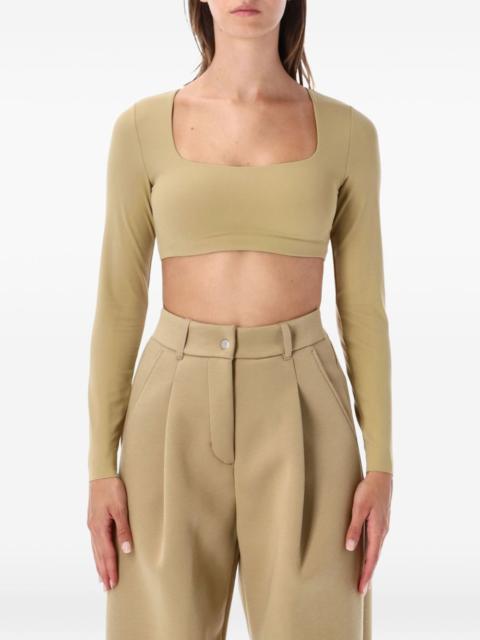 Nike cut-out cropped top