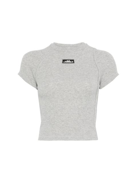 OTTOLINGER ribbed deconstructed T-shirt