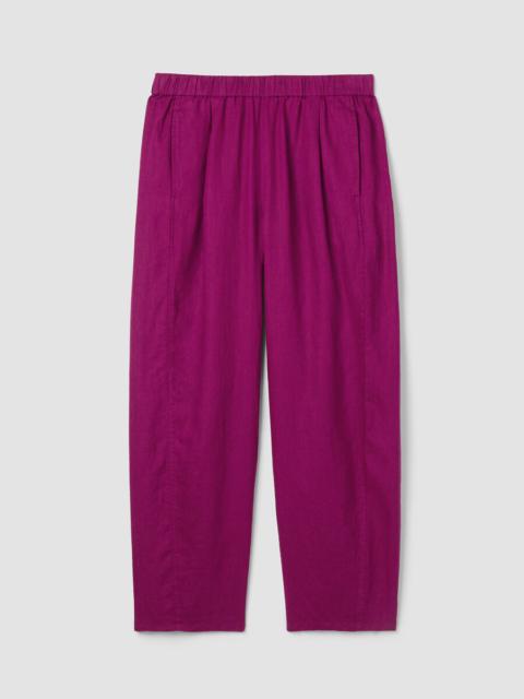 EILEEN FISHER Organic Linen Lantern Pant